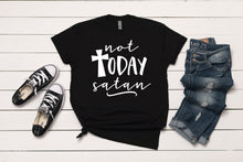 Load image into Gallery viewer, Not Today Satan T-Shirt