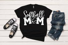 Load image into Gallery viewer, Softball Mom T-Shirt